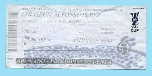 2007 fc getafe bayern - ---,