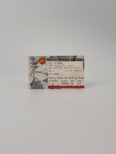 Biglietto manchester united - biglietto,