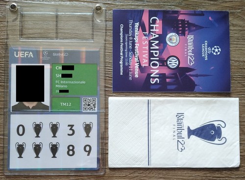 Biglietto pass finale uefa - pass, 1