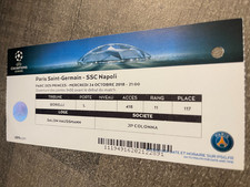 ticket  )) PSG V SSC NAPOLI  -
