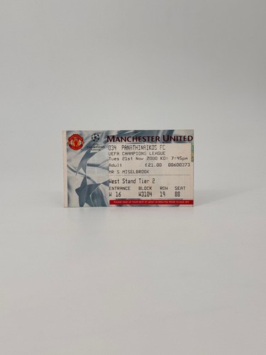 Biglietto manchester united - manchester,