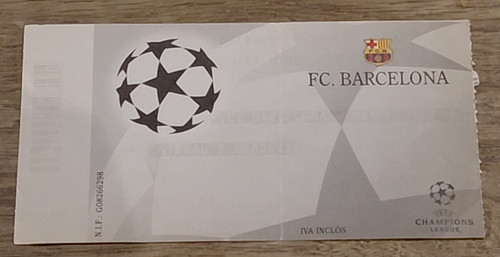 Biglietto stub barcellona - biglietto, stub-barcellona