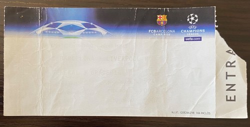 Biglietto barcellona liverpool - biglietto,