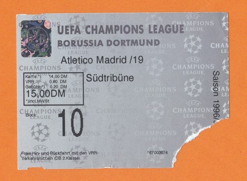 1996 borussia dortmund - borussia,