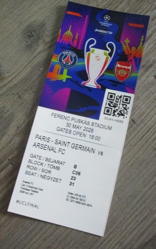 2026 champions league - champions, finale