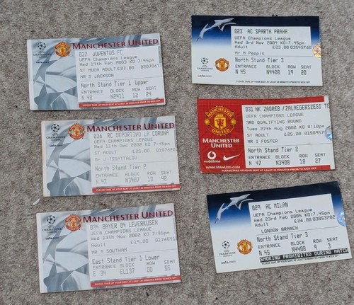 Biglietti manchester united - 6,
