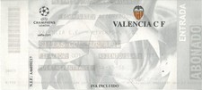 BIGLIETTO VALENCIA CF vs