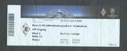 Biglietto borussia - biglietto,