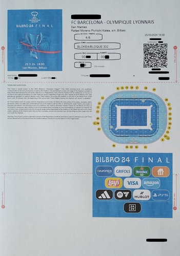 Biglietto elettronico uefa - biglietto,