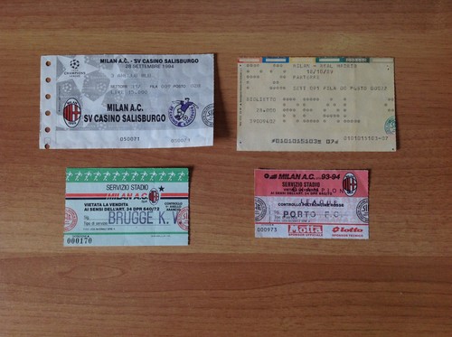 Biglietti ticket milan lotto - milan,