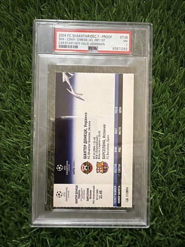 Lionel messi biglietto stub - messi,