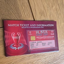 Biglietto Stub Roma Barcellona