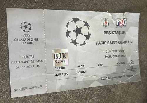 Rare ticket entier - , ))