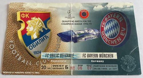 Biglietto obilic bayern - biglietto,