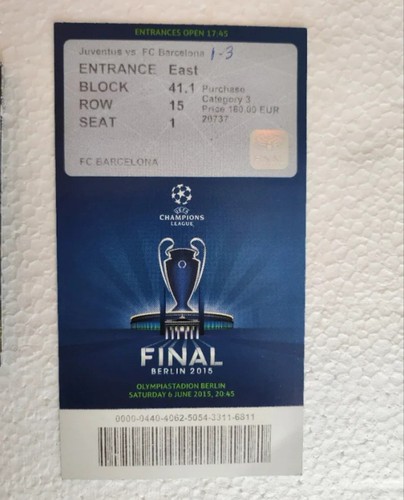 Ticket final uefa champions - final,