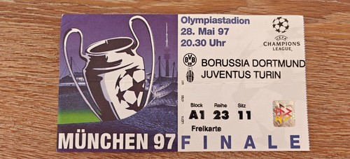 Biglietto 1997 borussia - biglietto,