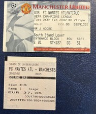 Stub biglietto partita