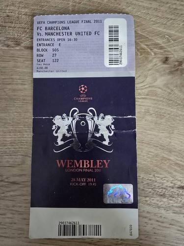 Biglietto stub barcelona vs - stub,
